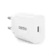 Сетевое зарядное устройство Choetech FC 20W USB-C White (PD5005-EU)