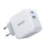 Мережевий зарядний пристрій Choetech QC 38W USB-C | USB-A White (PD5002-EU)