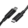 Кабель Choetech USB-C to USB-C 100W 0.8m Black (XCC-1028)