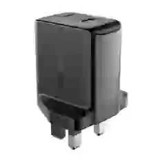 Мережевий зарядний пристрій Acefast A4 QC UK 20W USB-C Black (A4 black)