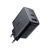 Мережевий зарядний пристрій Acefast A5 QC 32W USB-C | USB-A White (A5 white)