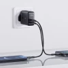 Мережевий зарядний пристрій Acefast A12 QC UK 40W 2xUSB-C White (A12 white)