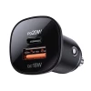 Автомобільний зарядний пристрій Acefast B1 Quick Charge USB-C/USB-A 38W Black (B1 Black)