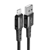 Кабель Acefast MFI USB-A to Lightning 1.2m Black (C1-02 Black)