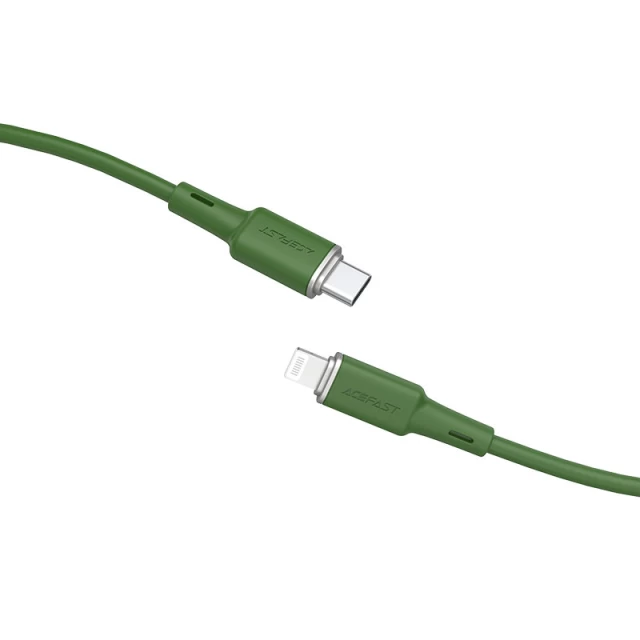 Кабель Acefast MFI USB-C to Lightning 1.2m 30W Green (C2-01 oliver green)