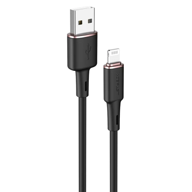 Кабель Acefast MFI USB-A to Lightning 1.2m Black (C2-02 Black)