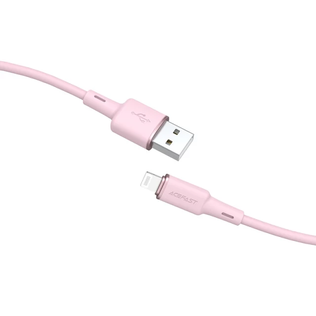 Кабель Acefast MFI USB-A to Lightning 1.2m Pink (C2-02-A-L pink)
