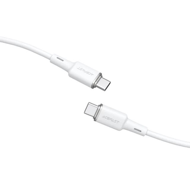 Кабель Acefast USB-C to USB-C 1.2m 60W White (C2-03White)