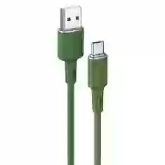 Кабель Acefast USB-A to USB-C 1.2m Green (C2-04-A-C oliver green)