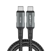 Кабель Acefast USB-C to USB-C 2m 100W Space Grey (C4-03-C-C deep space gray)