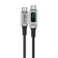 Кабель Acefast USB-C to USB-C 2m 100W Silver (C6-03-C-C silver)