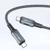 Мережевий зарядний пристрій Acefast A17 65W USB-C | USB-A | HDMI with USB-C to USB-C Cable White (A17 white)