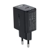Мережевий зарядний пристрій Acefast A21 QC 30W USB-C Black (A21 black)