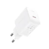 Мережевий зарядний пристрій Acefast A21 QC 30W USB-C White (A21 white)