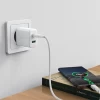 Сетевое зарядное устройство Acefast A25 QC 20W USB-C | USB-A White (A25 white)