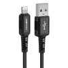 Кабель Acefast MFI USB-A to Lightning 1.8m Black (C4-02 A Black)