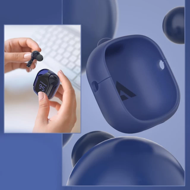 Бездротові навушники Acefast TWS Blue (T6 sapphire blue)