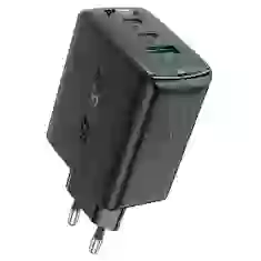 Сетевое зарядное устройство Acefast A41 QC 65W 2xUSB-C | USB-A Black (A41-black)