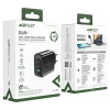 Мережевий зарядний пристрій Acefast A41 QC 65W 2xUSB-C | USB-A Black (A41-black)