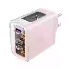 Сетевое зарядное устройство Acefast A45 65W 2xUSB-C | USB-A Cherry Blossom (A45-cherry)