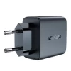 Мережевий зарядний пристрій Acefast A49 35W 2xUSB-C Black (A49)