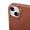 Чохол iCarer CE Oil Wax Premium Leather Folio Case для iPhone 14 Plus Brown with MagSafe (AKI14220707-BN)