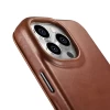 Чехол iCarer CE Oil Wax Premium Leather Folio Case для iPhone 14 Pro Max Brown with MagSafe (AKI14220708-BN)