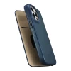 Чехол iCarer CE Oil Wax Premium Leather Folio Case для iPhone 14 Pro Max Blue with MagSafe (AKI14220708-BU)