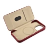 Чохол iCarer CE Oil Wax Premium Leather Folio Case для iPhone 14 Pro Max Red with MagSafe (AKI14220708-RD)