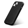 Чехол iCarer Oil Wax Premium Leather Case для iPhone 14 Black with MagSafe (WMI14220701-BK)