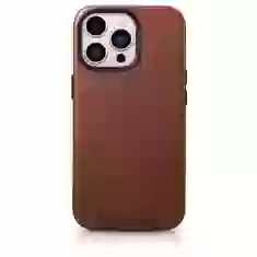 Чохол iCarer Oil Wax Premium Leather Case для iPhone 14 Pro Brown with MagSafe (WMI14220702-RB)
