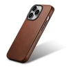 Чехол iCarer Oil Wax Premium Leather Case для iPhone 14 Pro Brown with MagSafe (WMI14220702-RB)