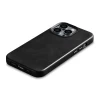 Чохол iCarer Oil Wax Premium Leather Case для iPhone 14 Pro Max Black with MagSafe (WMI14220704-BK)