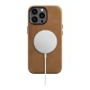 Чохол iCarer Oil Wax Premium Leather Case для iPhone 14 Pro Max Brown with MagSafe (WMI14220704-TN)