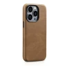 Чохол iCarer Oil Wax Premium Leather Case для iPhone 14 Pro Max Brown with MagSafe (WMI14220704-TN)