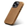 Чохол iCarer Oil Wax Premium Leather Case для iPhone 14 Pro Max Brown with MagSafe (WMI14220704-TN)