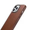 Чехол iCarer Oil Wax Premium Leather Case для iPhone 14 Pro Max Brown with MagSafe (WMI14220704-RB)