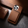 Чохол iCarer Leather Cover для iPhone 14 Pro Brown with MagSafe (WMI14220706-BN)