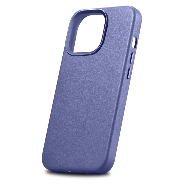 Чохол iCarer Leather Cover Case для iPhone 14 Pro Light Purple with MagSafe (WMI14220706-LP)