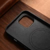 Чохол iCarer Leather Cover Case для iPhone 14 Plus Black with MagSafe (WMI14220707-BK)