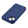 Чехол iCarer Leather Cover Case для iPhone 14 Plus Blue with MagSafe (WMI14220707-BU)