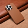 Чохол iCarer Leather Cover Case для iPhone 14 Pro Max Brown with MagSafe (WMI14220708-BN)