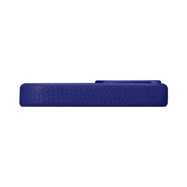 Чехол iCarer Litchi Premium Leather Case для iPhone 14 Pro Dark Blue with MagSafe (WMI14220710-DB)
