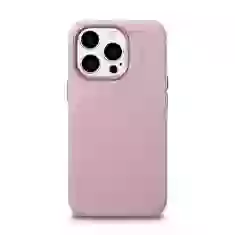 Чехол iCarer Litchi Premium Leather Case для iPhone 14 Pro Pink with MagSafe (WMI14220710-PK)