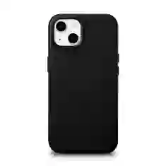 Чохол iCarer Litchi Premium Leather Case для iPhone 14 Plus Black with MagSafe (WMI14220711-BK)