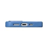 Чохол iCarer Litchi Premium Leather Case для iPhone 14 Plus Light Blue with MagSafe (WMI14220711-LB)