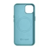 Чохол iCarer Litchi Premium Leather Case для iPhone 14 Plus Green with MagSafe (WMI14220711-GN)