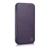 Чохол iCarer CE Premium Leather Folio Case для iPhone 14 Dark Purple with MagSafe (WMI14220713-DP)
