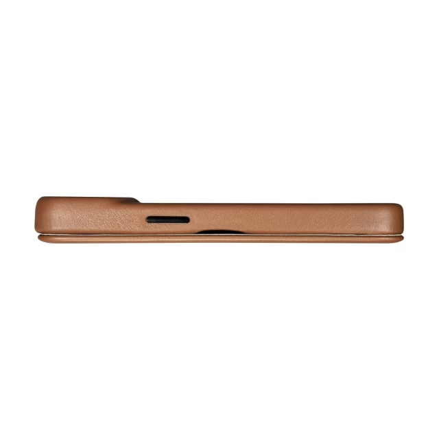 Чохол iCarer CE Premium Leather Folio Case для iPhone 14 Pro Brown with MagSafe (WMI14220714-BN)