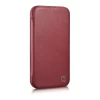 Чохол iCarer CE Premium Leather Folio Case для iPhone 14 Pro Red with MagSafe (WMI14220714-RD)